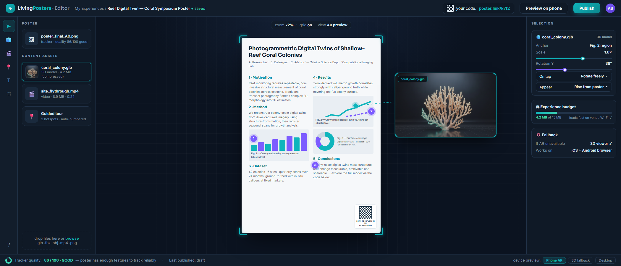 Browser authoring editor